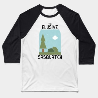 The Elusive Sasquatch Baseball T-Shirt